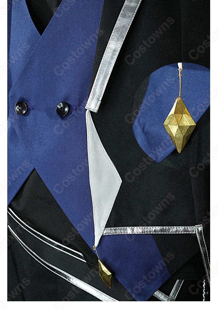 原神(げんしん) オンラインコンサート ガイア・アルベリヒ コスプレ衣装 「GENSHIN CONCERT 2021『Melodies of an Endless Journey』」 cosplay 仮装 変装-9