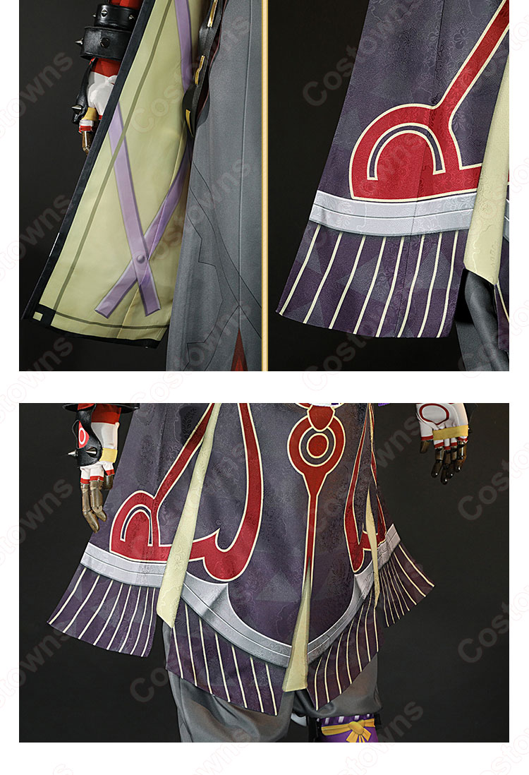 荒瀧一斗(あらたきいっと) コスプレ衣装 『原神(げんしん 荒瀧一斗(あらたきいっと) コスプレ衣装 『原神(げんしん