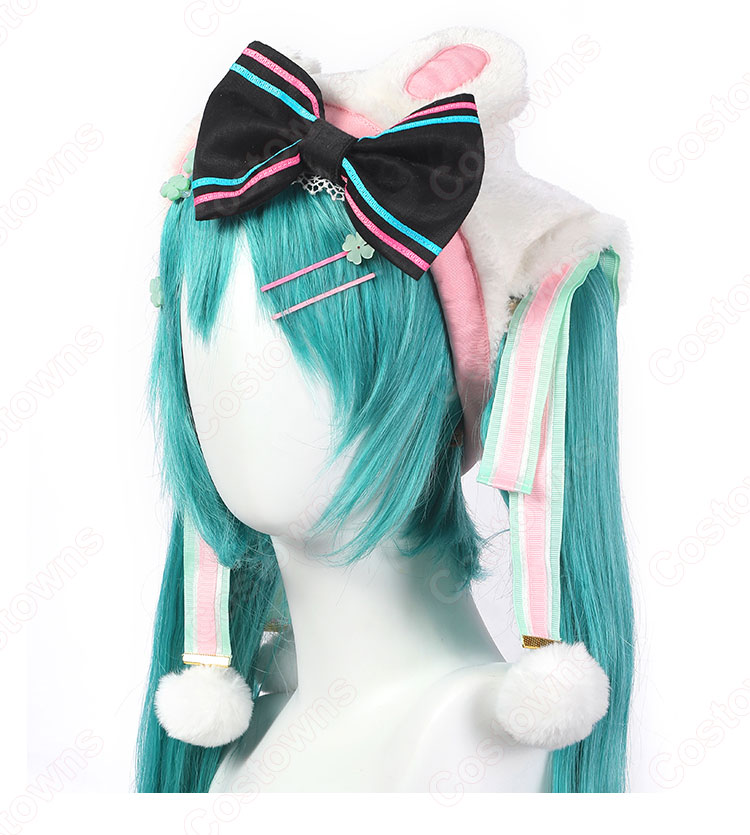 初音ミク（はつね ミク） 魔法少女 パテシエ コスプレ衣装 可愛い メイド服 cosplay 仮装 変装-10