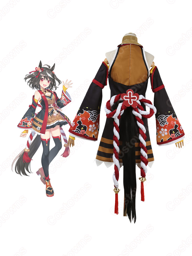 136 ウマ娘 キタサンブラック コスプレ 衣装　靴　フルセット ウマ娘 プリティーダービー キタサンブラック 勝負服 コスプレ靴