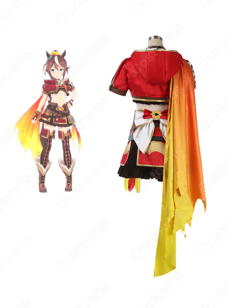 ウマ娘 トウカイテイオー 新衣装 コスプレ衣装 『ウマ娘 プリティーダービー』(ウマむすめ プリティーダービー)二期 勝負服 cosplay 仮装 変装-4