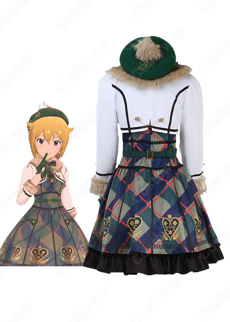 ミリシタ りるきゃん ～3 little candy～「ハルマチ女子」 篠宮可憐 野々原茜 伊吹翼 コスプレ衣装 『アイドルマスター ミリオンライブ！ シアターデイズ』 cosplay 仮装 変装-14