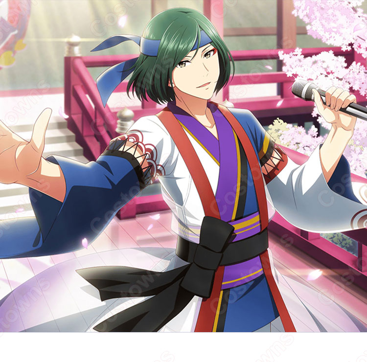 サイスタ 彩 清澄九郎(きよすみくろう) 「喝彩!~花鳥風月~」 コスプレ衣装 『アイドルマスター SideM GROWING STARS』(アイドルマスター サイドエム グローイングスターズ) cosplay 仮装 変装-1