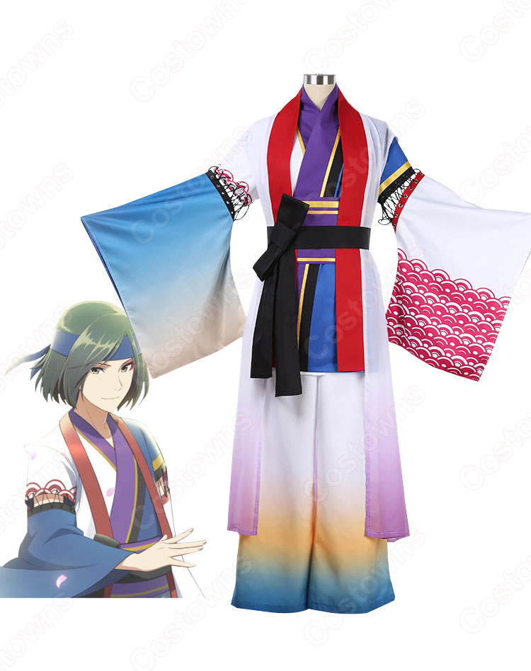 サイスタ 彩 清澄九郎(きよすみくろう) 「喝彩!~花鳥風月~」 コスプレ衣装 『アイドルマスター SideM GROWING STARS』(アイドルマスター サイドエム グローイングスターズ) cosplay 仮装 変装-2