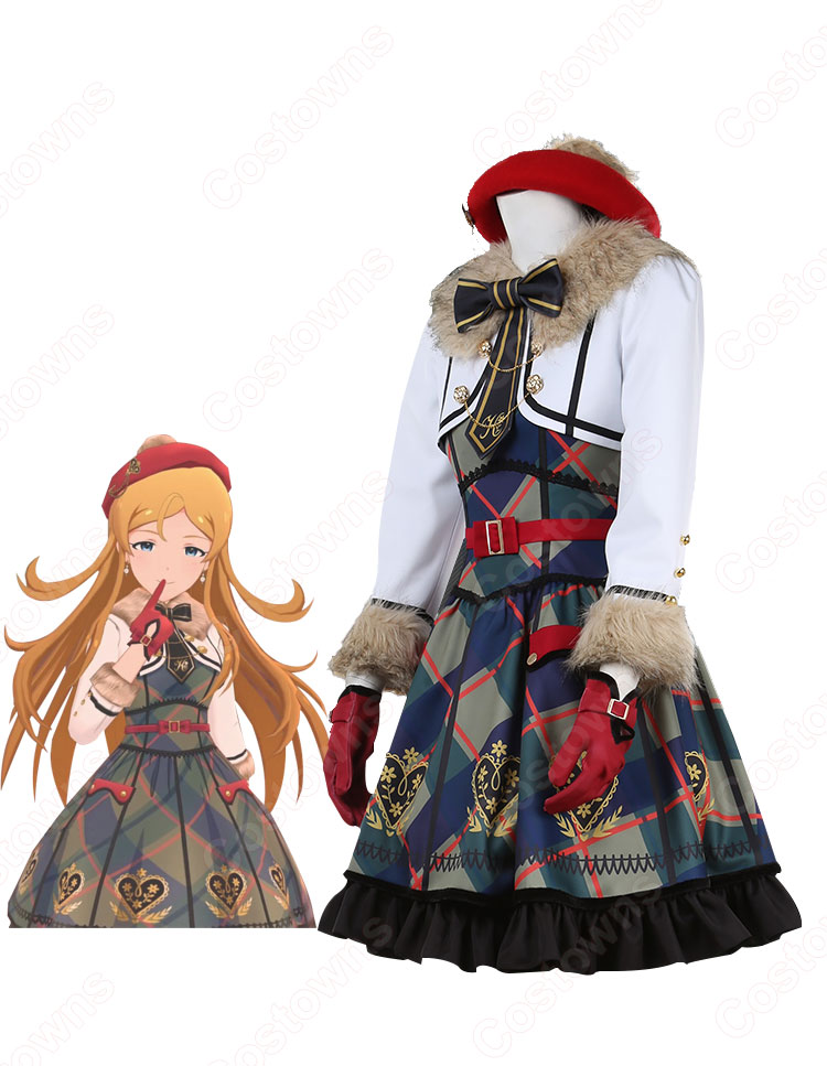 ミリシタ りるきゃん ～3 little candy～「ハルマチ女子」 篠宮可憐 野々原茜 伊吹翼 コスプレ衣装 『アイドルマスター ミリオンライブ！ シアターデイズ』 cosplay 仮装 変装-3