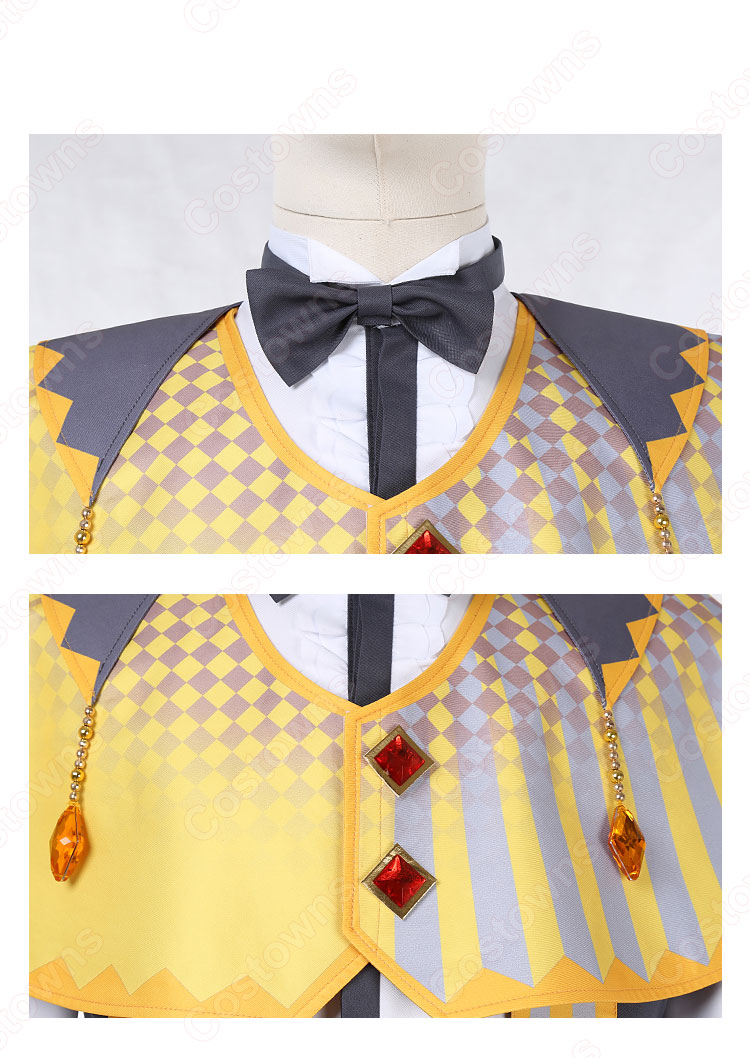 サイスタ 卯月巻緒(うづきまきお) コスプレ衣装 『アイドルマスター SideM GROWING STARS』(アイドルマスター サイドエム グローイングスターズ) cosplay 仮装 変装-6