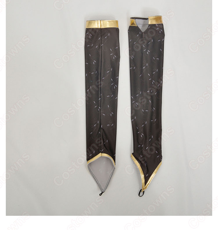 洛天依(ルォ・テンイ)金糸雀チャイナドレス コスプレ衣装-8