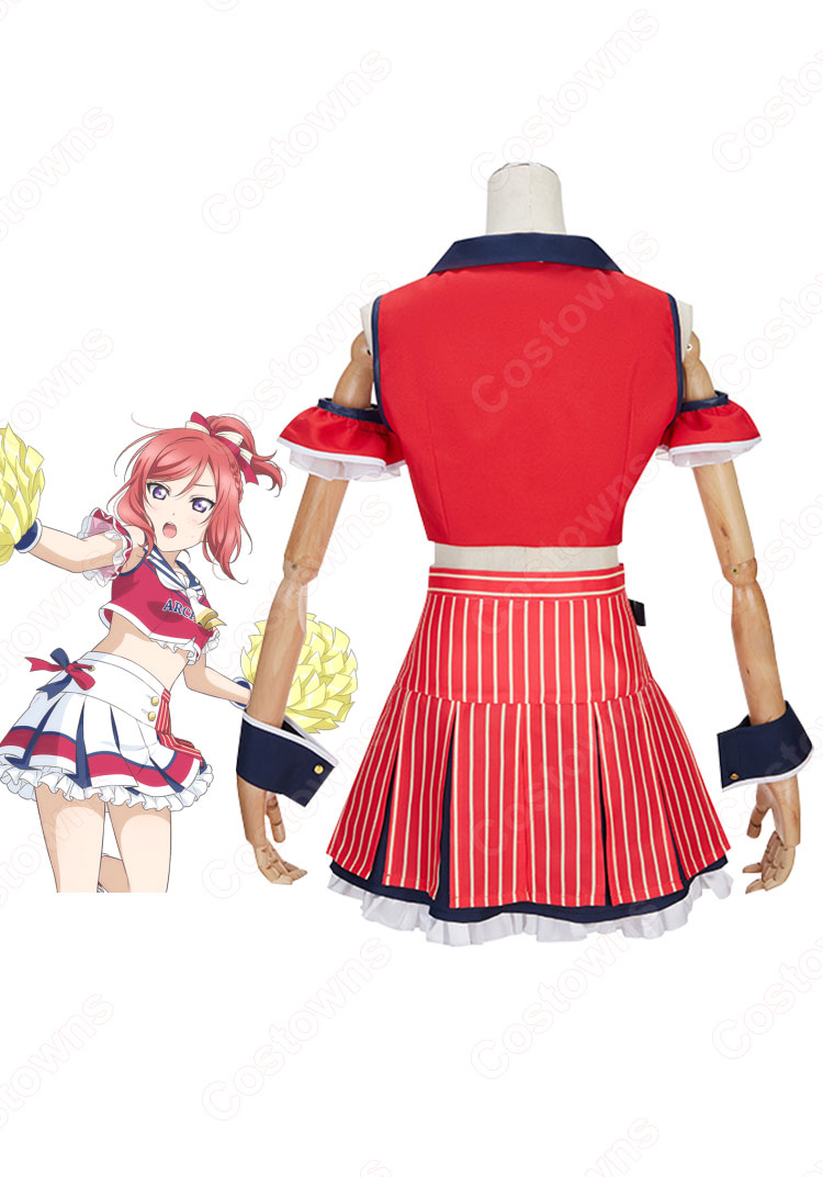 西木野真姫(にしきのまき) μ’sチアガール編 覚醒前 コスプレ衣装 『ラブライブ!』 cosplay 仮装 変装-2