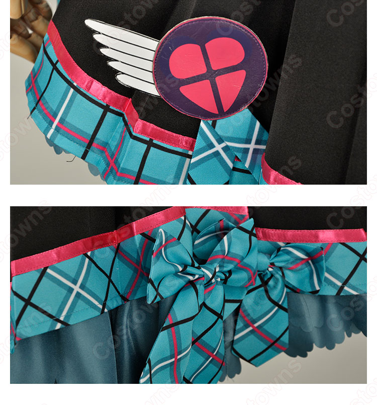 初音ミク(はつね ミク)「マジカルミライ 2017(Magical Mirai 2017)」 コンサート コスプレ衣装-8