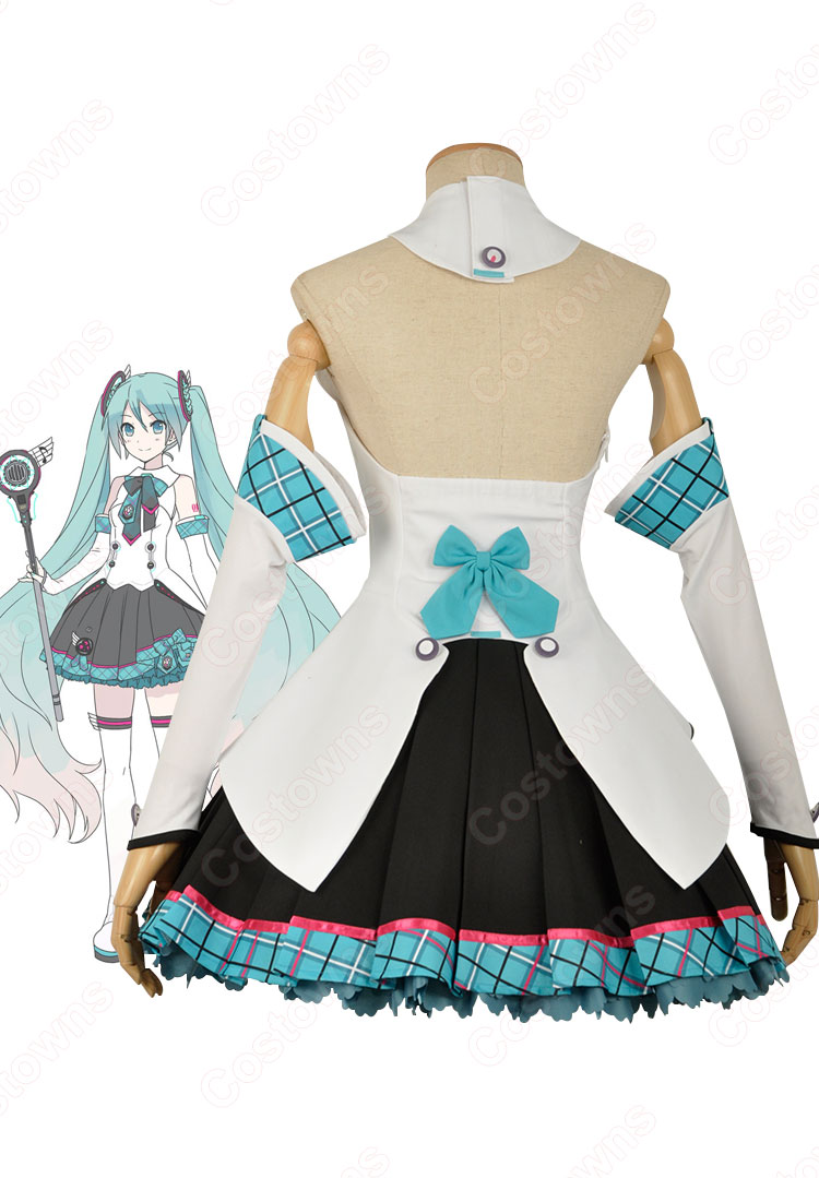 初音ミク(はつね ミク)「マジカルミライ 2017(Magical Mirai 2017)」 コンサート コスプレ衣装-6