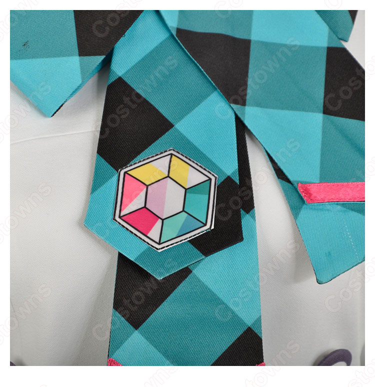 初音ミク(はつね ミク)「マジカルミライ 2017(Magical Mirai 2017)」 コンサート コスプレ衣装-7