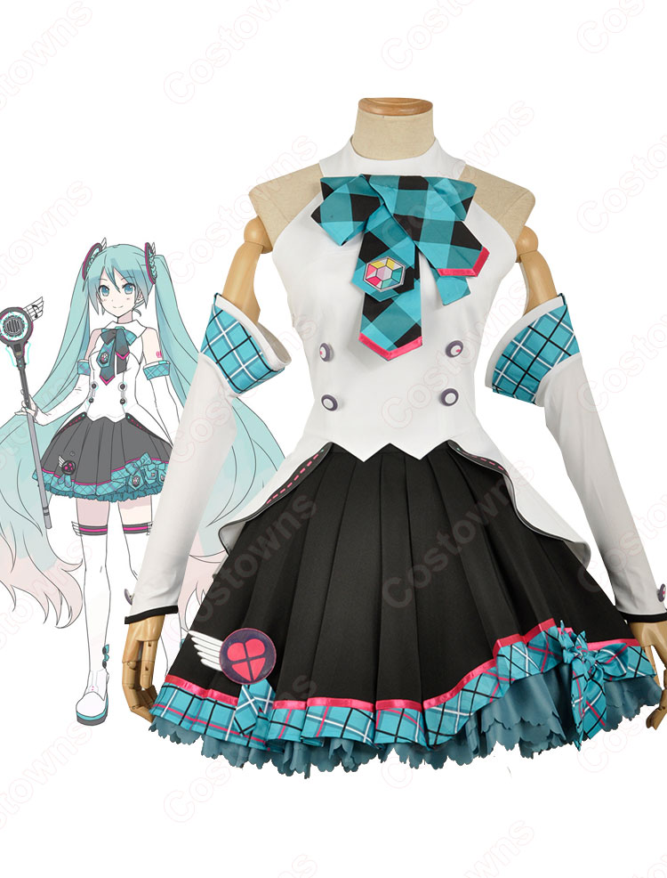 ミク コスプレ 初音ミク 風 マジカルミライ 衣装 ウィッグ 靴