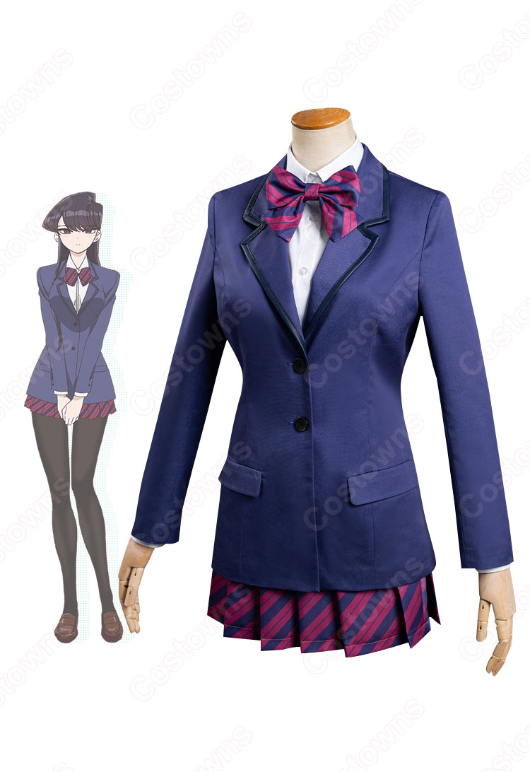 古見硝子(こみしょうこ) コスプレ衣装 『古見さんは、コミュ症です。』(こみさんはコミュしょうです) cosplay 仮装 変装-2