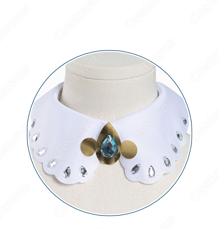 原神 バーバラ・ペイジ メイド服 コスプレ衣装 『原神×SWEETS PARADISE -そよ風の饗宴-』 ワンピース cosplay 仮装 変装-4