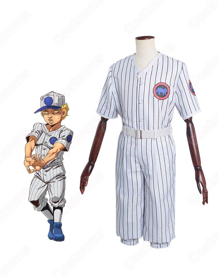 ジョジョの奇妙な冒険 ストーンオーシャン エンポリオ・アルニーニョ コスプレ衣装 『ジョジョの奇妙な冒険』のPart6 cosplay 仮装 変装-2