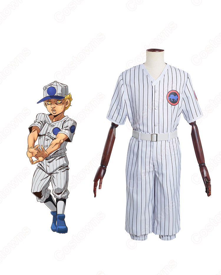 ジョジョの奇妙な冒険 ストーンオーシャン エンポリオ・アルニーニョ コスプレ衣装 『ジョジョの奇妙な冒険』のPart6 cosplay 仮装 変装-1