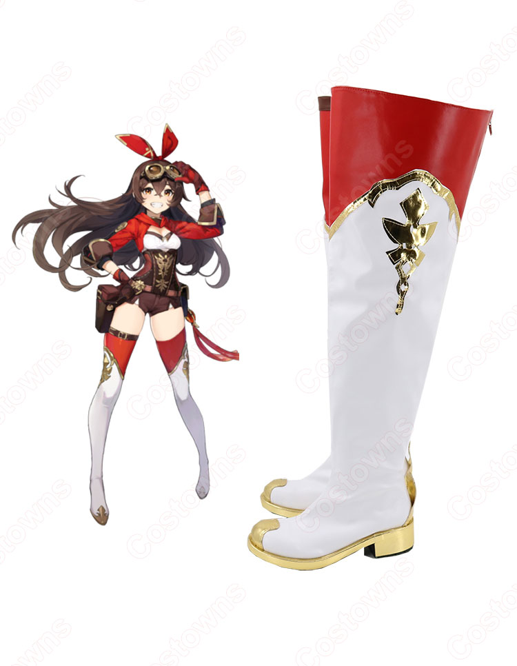 アンバー（Amber）コスプレ靴『原神(げんしん)』 コスプレ シューズ/ブーツ コスプレ用 道具 男女兼用-2
