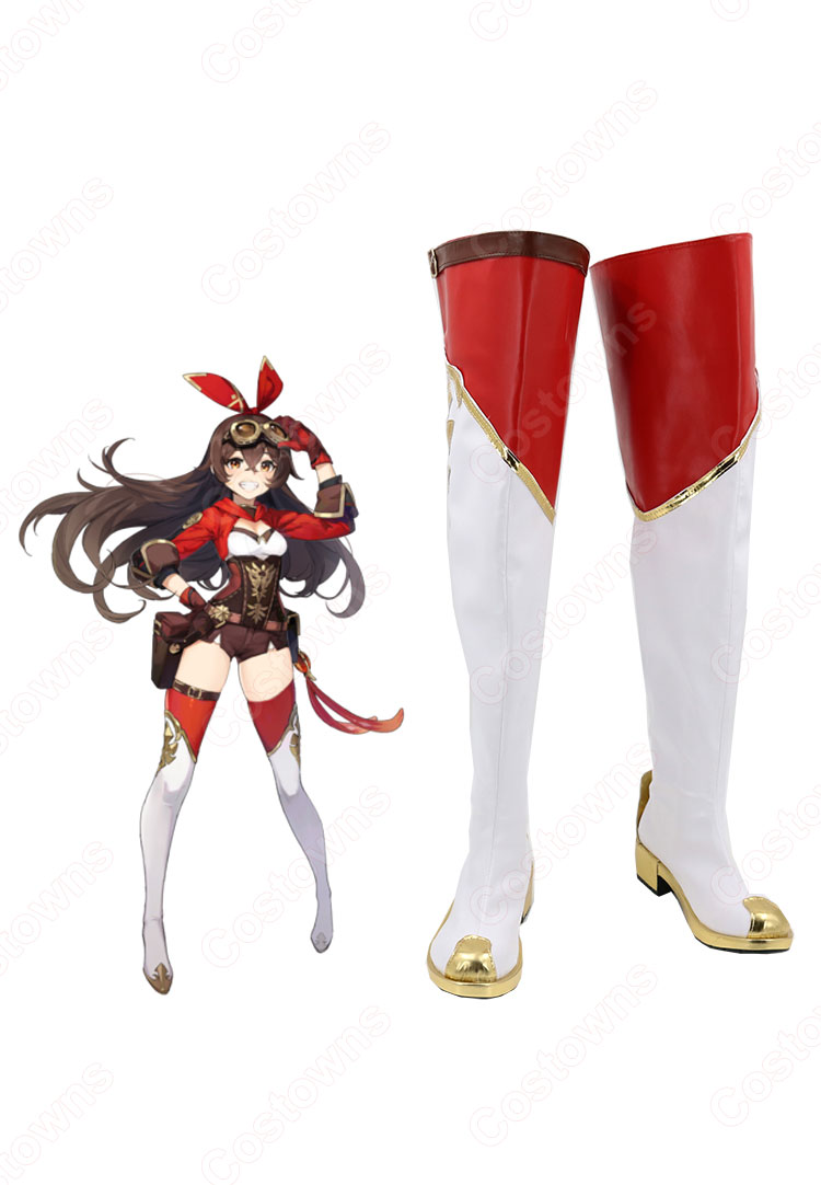 アンバー（Amber）コスプレ靴『原神(げんしん)』 コスプレ シューズ/ブーツ コスプレ用 道具 男女兼用-1