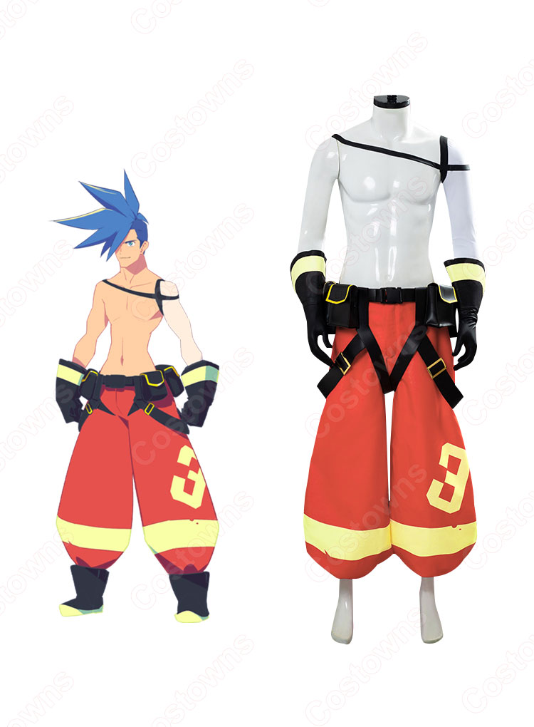 ガロ・ティモス コスプレ衣装 『プロメア』(PROMARE) cosplay 仮装 変装-1