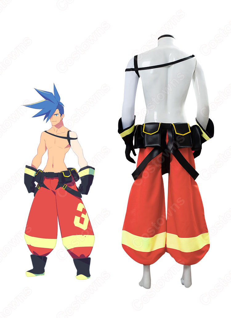ガロ・ティモス コスプレ衣装 『プロメア』(PROMARE) cosplay 仮装 変装-3