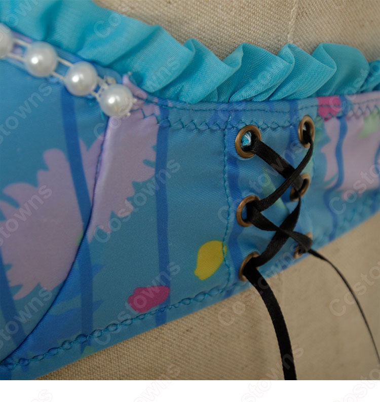 絢瀬絵里（あやせえり） ＜プール編Part2 いいお天気だから＞ 覚醒後 コスプレ衣装 『ラブライブ!』 ビキニ姿 水着 cosplay 仮装 変装-6