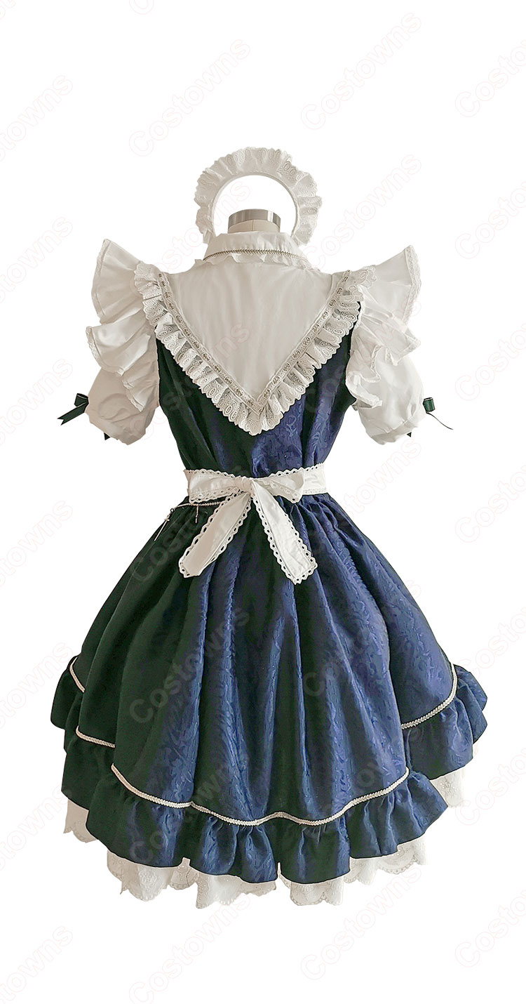 東方 十六夜咲夜（いざよいさくや） メイド服 コスプレ衣装 『東方Project』 cosplay 仮装 変装-4