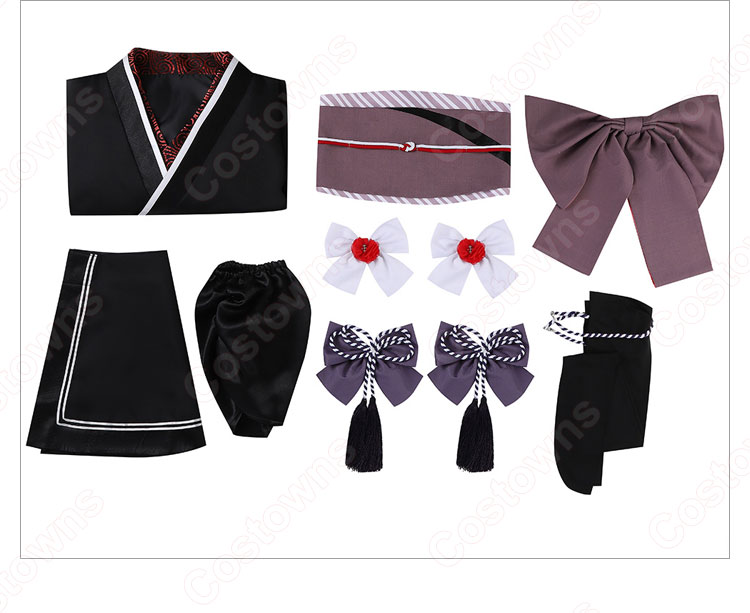 FFVII ティファ・ロックハート(Tifa Lockhart) 着物 コスプレ衣装 『ファイナルファンタジーVII』(ファイナルファンタジーセブン、FINAL FANTASY VII ) cosplay 仮装 変装-7