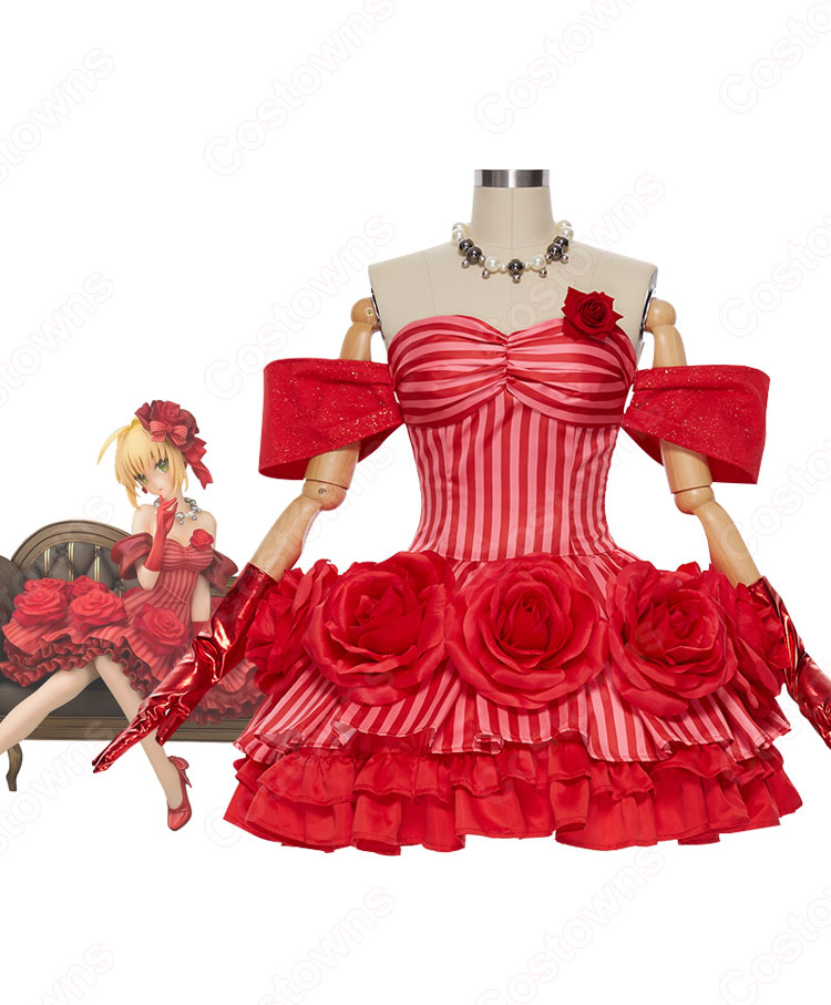 Fateシリーズ ネロ アイドル皇帝 コスプレ衣装 『Fate/EXTRA