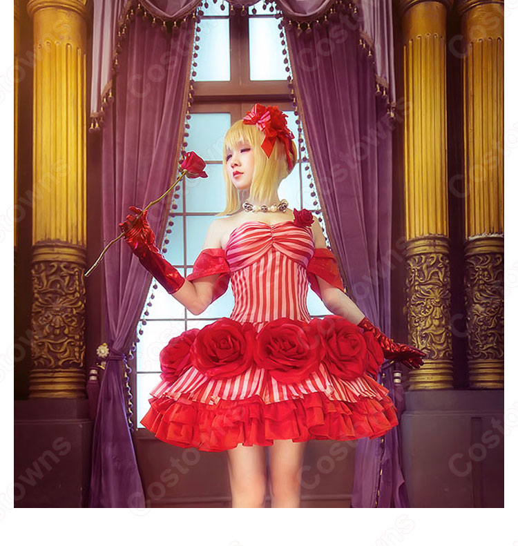Fateシリーズ ネロ アイドル皇帝 コスプレ衣装 『Fate/EXTRA』（フェイト・エクストラ） cosplay 仮装 変装 - Costowns