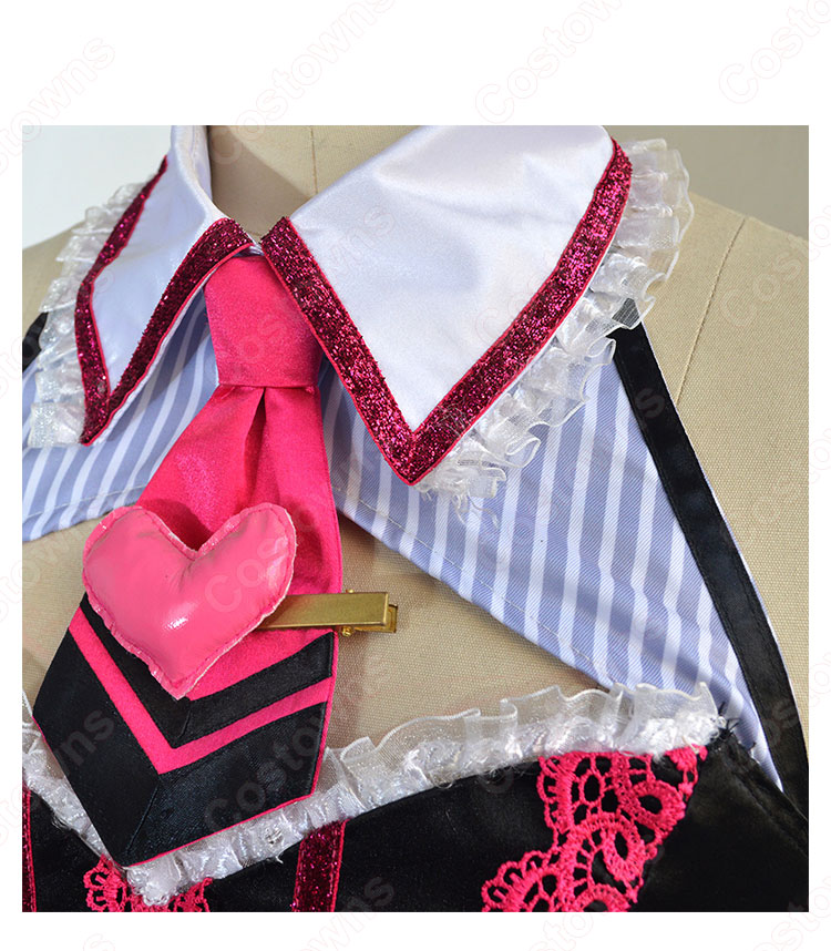 FGO ストリートチョコメイド コスプレフルセット 遠坂凛（とおさかりん） バレンタイン ストリート・チョコメイド