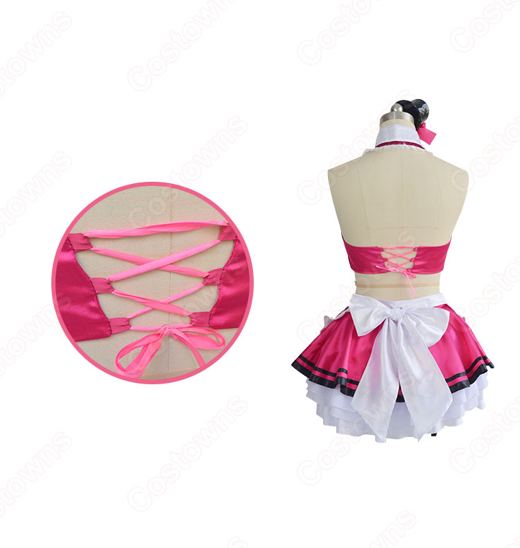 遠坂凛（とおさかりん） バレンタイン ストリート・チョコメイド コスプレ衣装 『Fate/stay night』（フェイト・ステイナイト） cosplay 仮装 変装-6