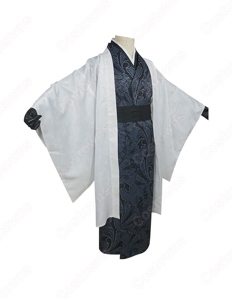 鬼滅 鬼舞辻?無惨(きぶつじむざん) 浴衣 コスプレ衣装 『鬼滅の刃』(きめつのやいば) 和服 cosplay 仮装 変装-2