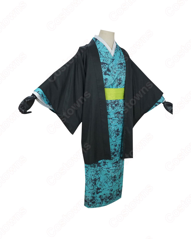 鬼滅 宇髄天元(うずいてんげん) 浴衣 和服 コスプレ衣装 『鬼滅の刃』(きめつのやいば) cosplay 仮装 変装-2