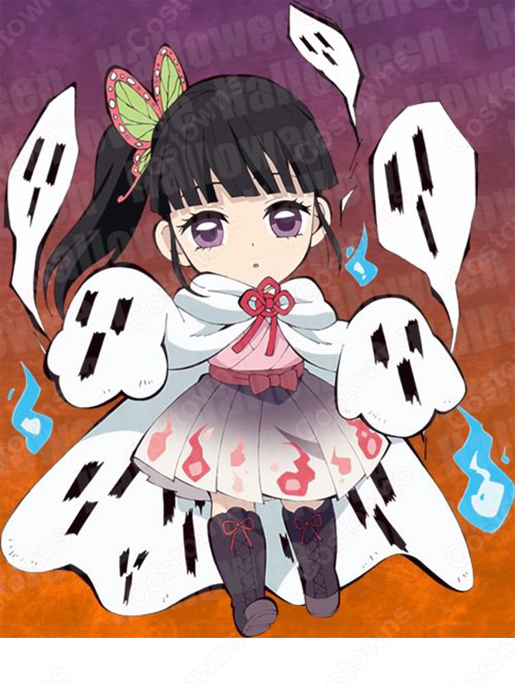 鬼滅 栗花落カナヲ(つゆりカナヲ) ハロウィン コスプレ衣装 鬼滅 栗花落カナヲ(つゆりカナヲ) ハロウィン コスプレ衣装