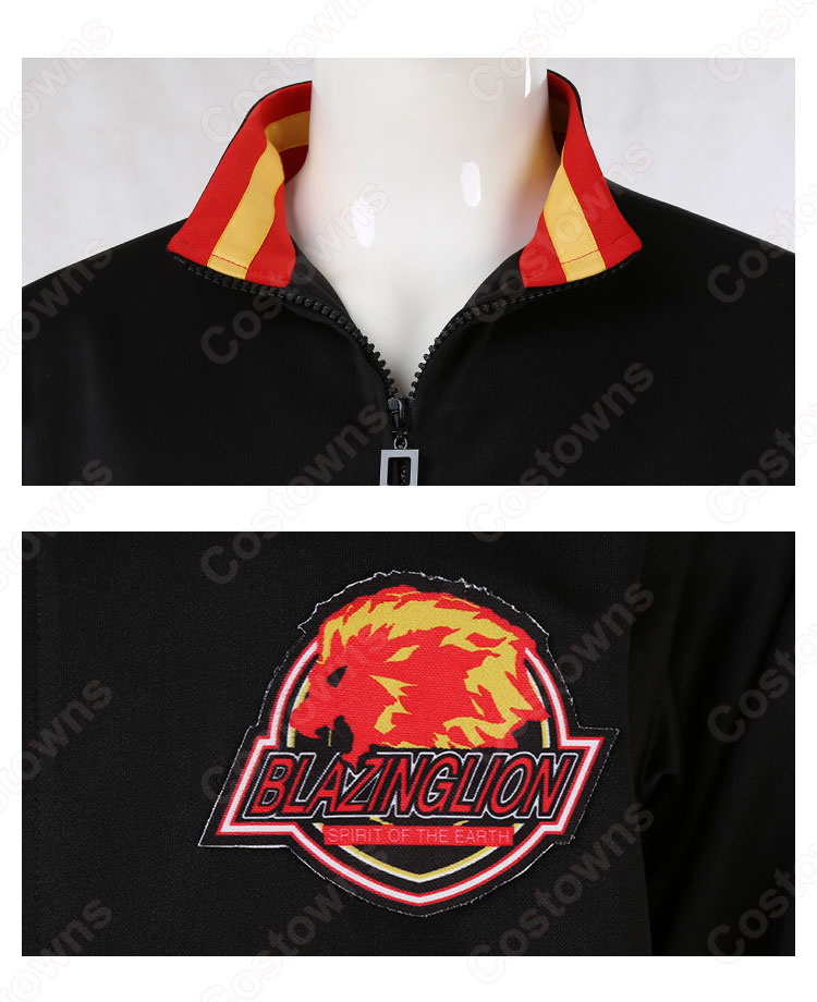 獅子走（ししかける） コート コスプレ衣装 『百獣戦隊ガオレンジャー』（ひゃくじゅうせんたいガオレンジャー） cosplay 仮装 変装-5