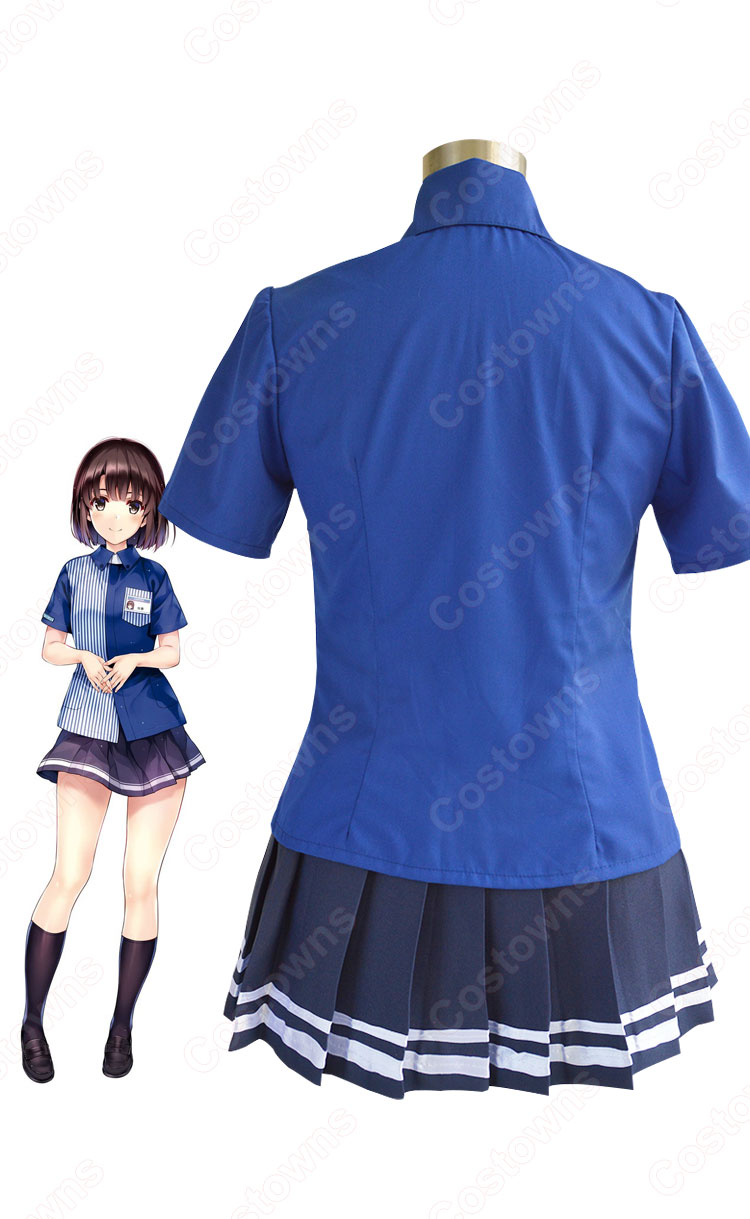冴えカノ 加藤恵（かとうめぐみ） ローソン制服 コスプレ衣装