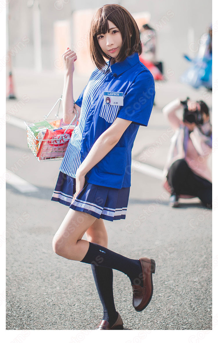 冴えカノ 加藤恵（かとうめぐみ） ローソン制服 コスプレ衣装