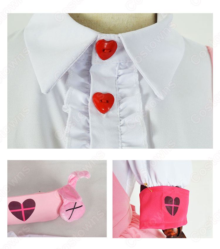 バーチャルYoutuber バーチャルナース 名取さな(なとりさな) ナース服 コスプレ衣装-9