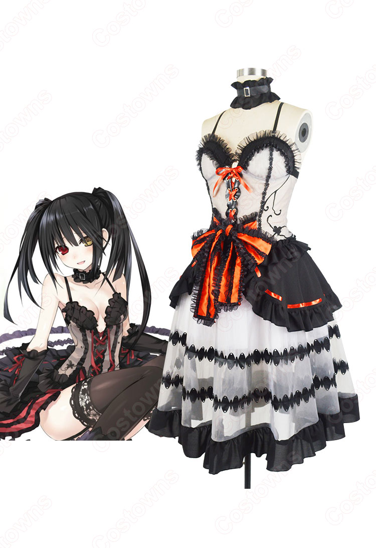 時崎狂三(ときさきくるみ) ドレス コスプレ衣装 『デート・ア 時崎狂三(ときさきくるみ) ドレス コスプレ衣装 『デート・ア