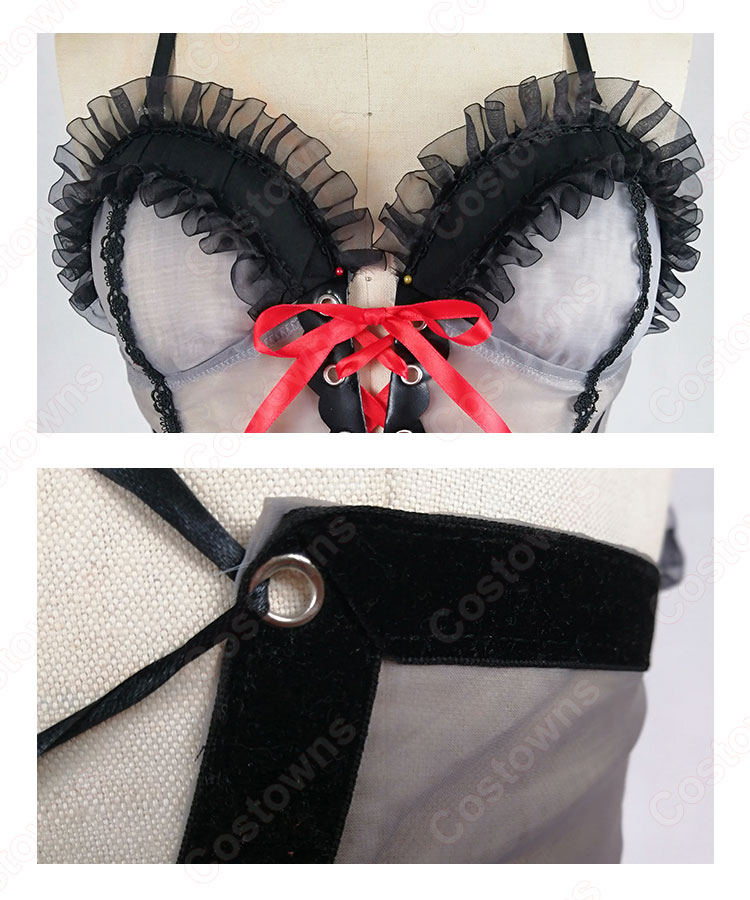 時崎狂三(ときさきくるみ) ドレス コスプレ衣装 『デート・ア・ライブ』 cosplay 仮装 変装-6