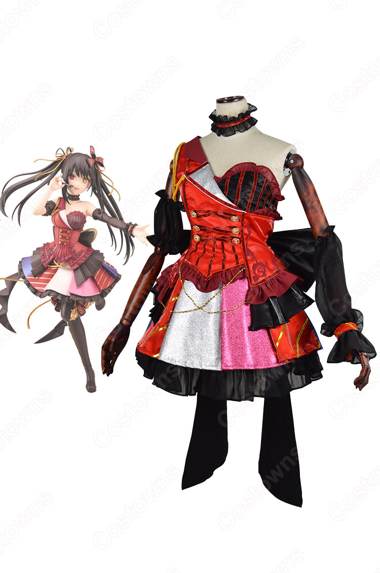 デート・ア・バレット 時崎狂三(ときさきくるみ)アイドル コスプレ衣装-1