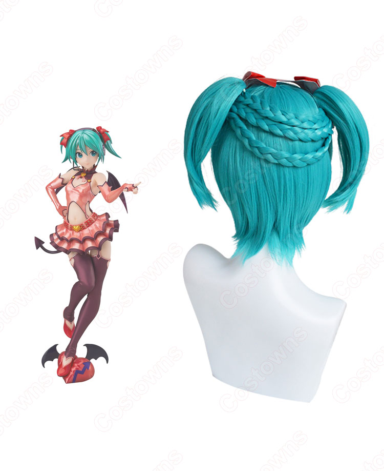 初音ミク(はつね ミク) 小悪魔 ハートハンター コスプレウィッグ cosplay wig 通販-3