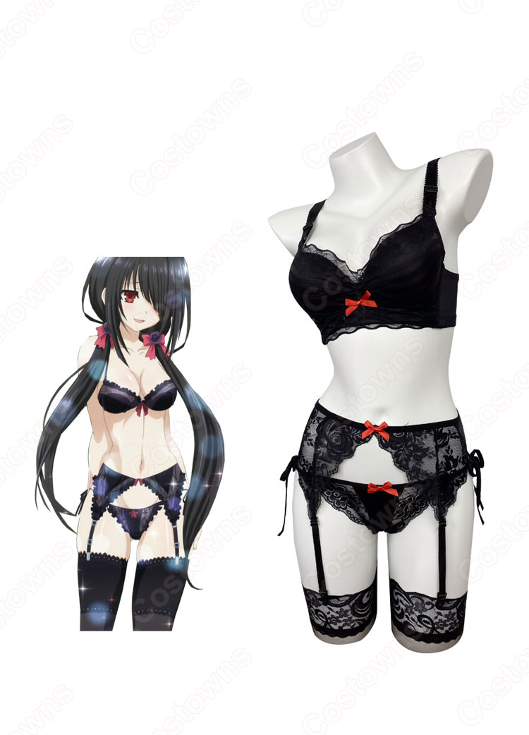 デアラ 時崎狂三（ときさきくるみ） セクシー 下着 コスプレ衣装