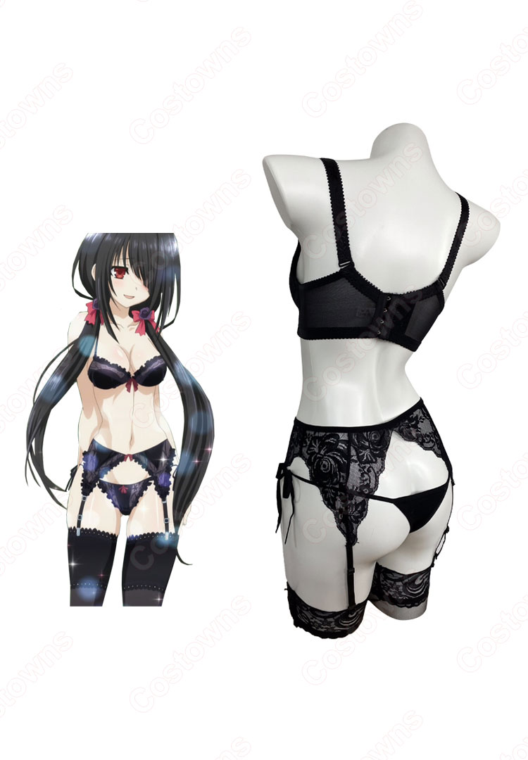 デアラ 時崎狂三（ときさきくるみ） セクシー 下着 コスプレ衣装