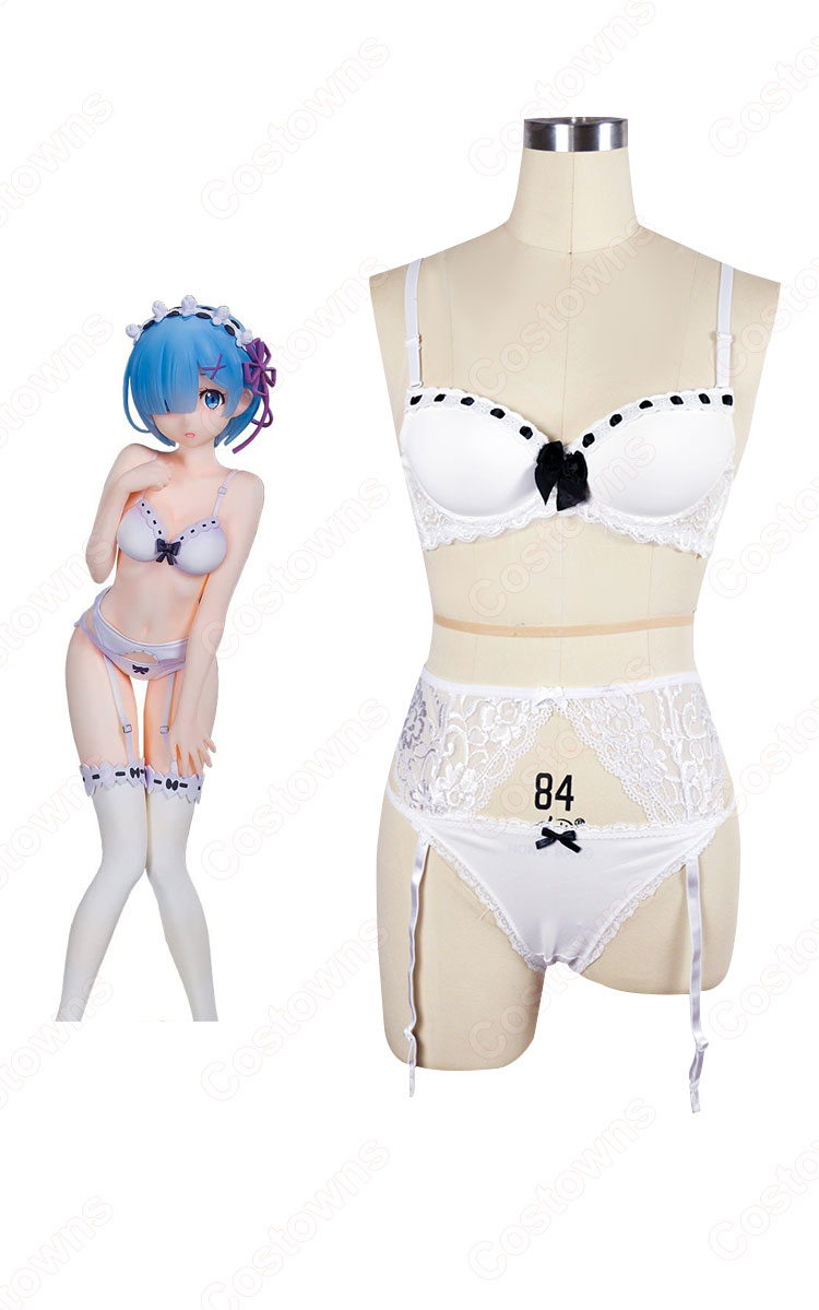 リゼロ ラム&レム ランジェリー コスプレ衣装 『Re:ゼロから始める異世界生活』(リ・ゼロからはじめるいせかいせいかつ) セクシー 可愛い 下着  cosplay 仮装 変装-2