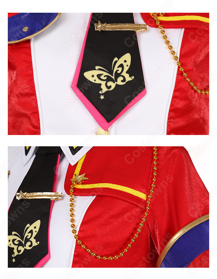 ミリシタ [Brand New Theater!] 春日未来（かすがみらい） コスプレ衣装 『アイドルマスター ミリオンライブ！ シアターデイズ』 cosplay 仮装 変装-5