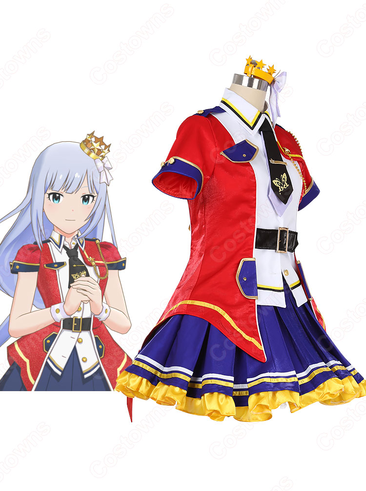 ミリシタ 「Brand New Theater!」 白石紬（しらいしつむぎ） コスプレ衣装 『アイドルマスター ミリオンライブ！ シアターデイズ』  cosplay 仮装 変装 - Costowns