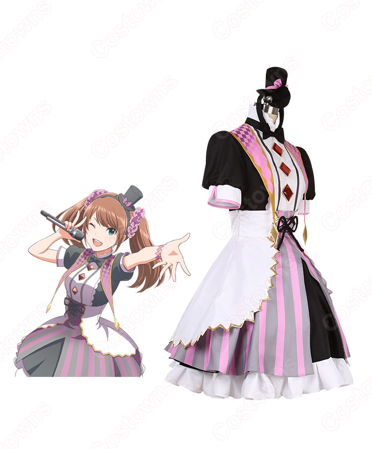 水嶋咲(みずしまさき) Cafe Parade コスプレ衣装 『アイドルマスター SideM』 cosplay 仮装 変装-3