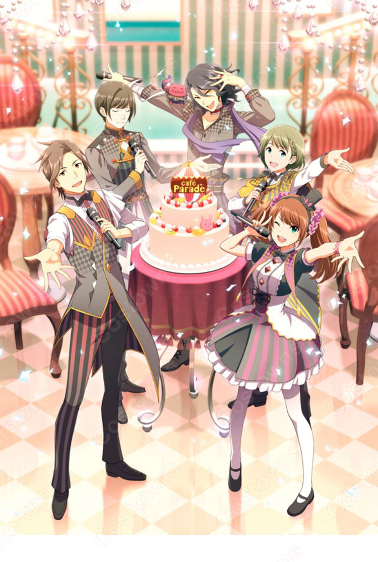 Amazon.co.jp: [たのしい] SideM 水嶋咲 コスプレ衣装 +髪飾り風