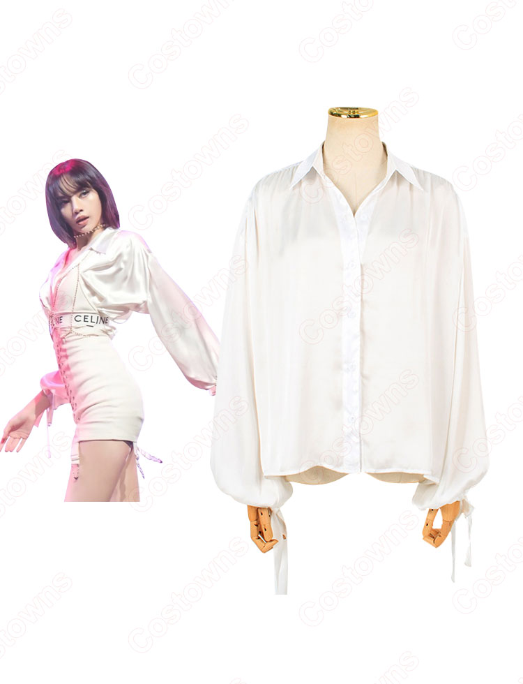 BLACKPINK(ブラックピンク) LISA(リサ) ダンス服 中国版プデュ・青春有你3(Youth with You3) 『Lover』 ライブ衣装 韓国 アイドルスタイル ステージ衣装-5